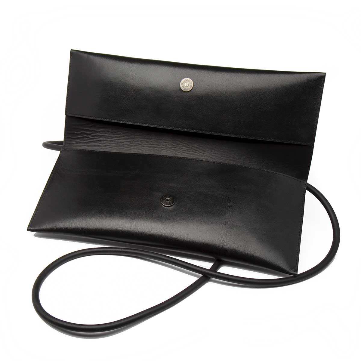Medium Leather Bag Rubber Strap Plus - LEMANE Studio